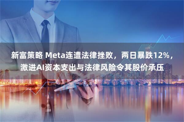 新富策略 Meta连遭法律挫败，两日暴跌12%，激进AI资本支出与法律风险令其股价承压